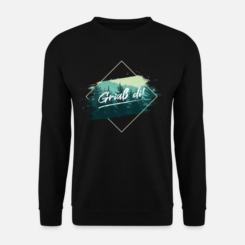 Griaß Di - Unisex Pullover - Schwarz