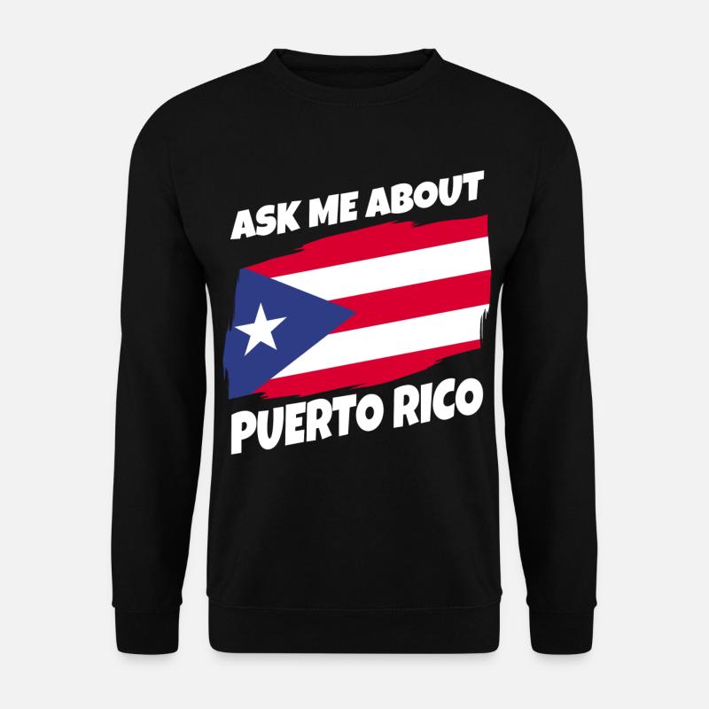 Puerto Ricaner - Unisex Pullover - Schwarz