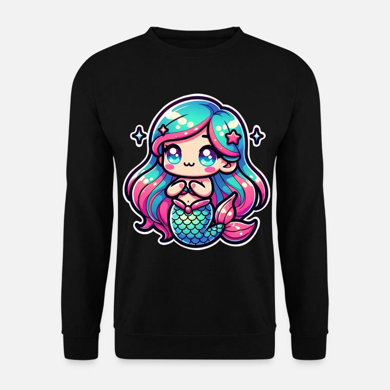 Meerjungfrau - Unisex Pullover - Schwarz