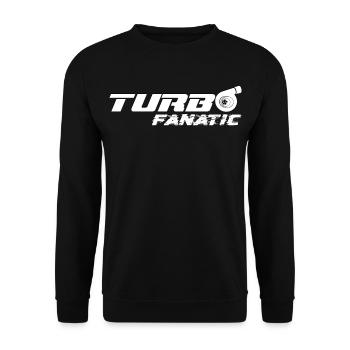 Turbo - Unisex Sweatshirt - black - Front - Alina (178cm) & Michal (187cm)