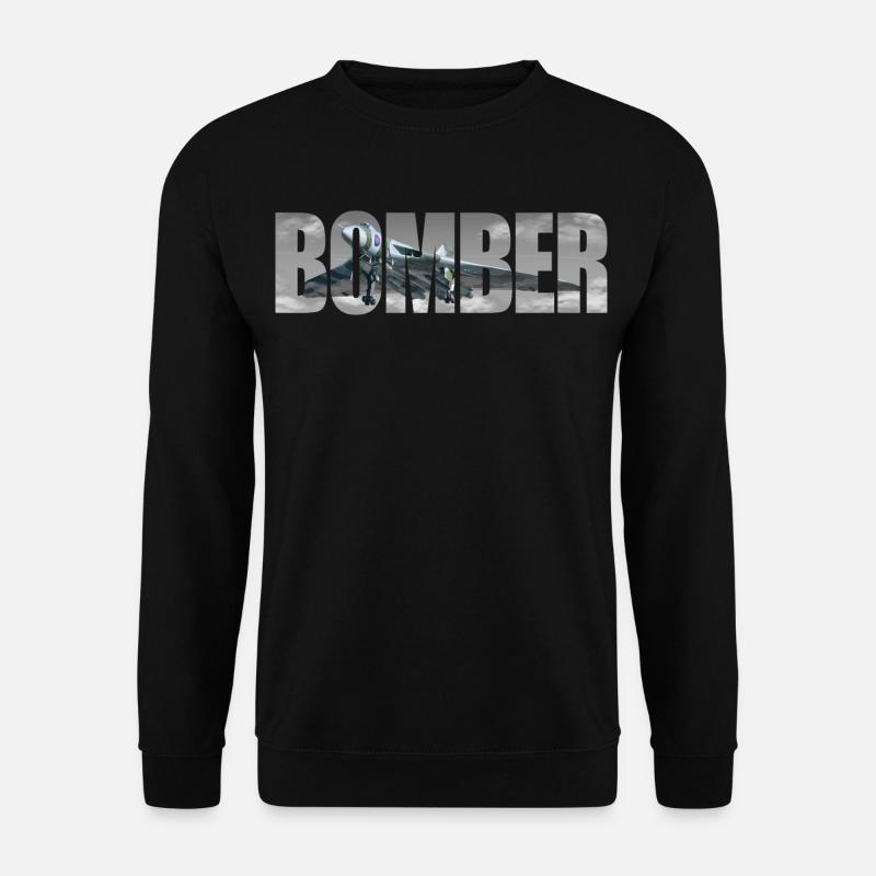 Bomber Avro 698 Vulcan - Unisex Sweatshirt - black