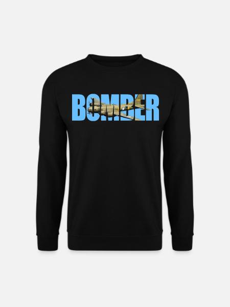Bomber B-17 Flying Fortress - Unisex Sweatshirt - black