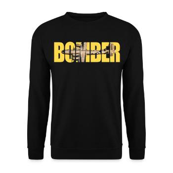 B-29 Superfortress - Sweat-shirt Unisexe - noir - Devant - Alina (178cm) & Michal (187cm)