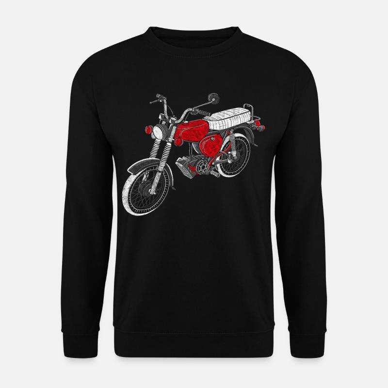 Simson - S50 - S51 - Moped - DDR - Unisex Pullover - Schwarz