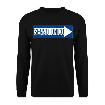 2560px-Fig-_82_a_-_Senso_unico_-_1959 - Unisex Sweatshirt - black - Front - Alina (178cm) & Michal (187cm)