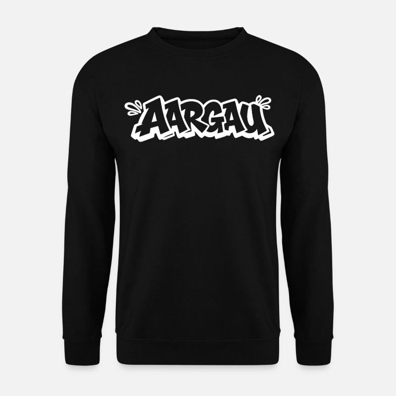 AARGAU Graffiti - Unisex Pullover - Schwarz