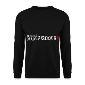 Pension reform Demonstration - Unisex Sweatshirt - black - Front - Alina (178cm) & Michal (187cm)