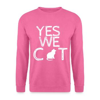 Katzenfreund - Unisex Pullover - Pink - Vorne