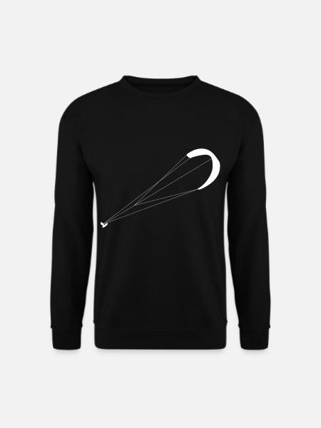 Kite Surfing - Unisex Pullover - Schwarz