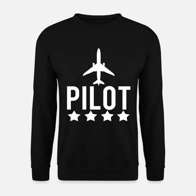 Pilot - Unisex Sweatshirt - black