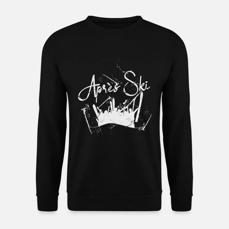 Apres ski - Unisex Sweatshirt - black