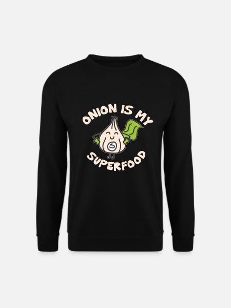 Onion - onion - superfood - Unisex Sweatshirt - black