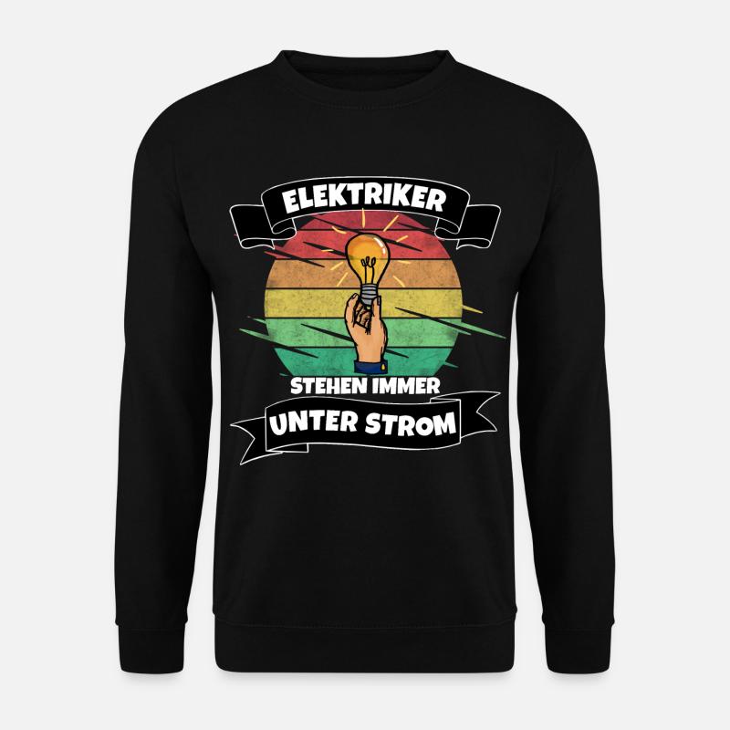 Elektriker - Unisex Pullover - Schwarz