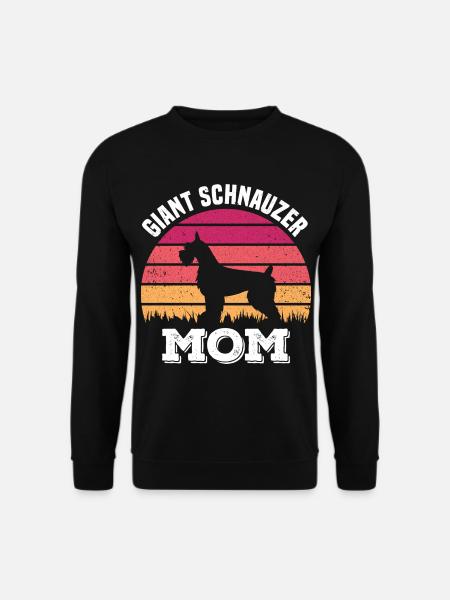 Schnauzer Mama - Sweat-shirt Unisexe - noir