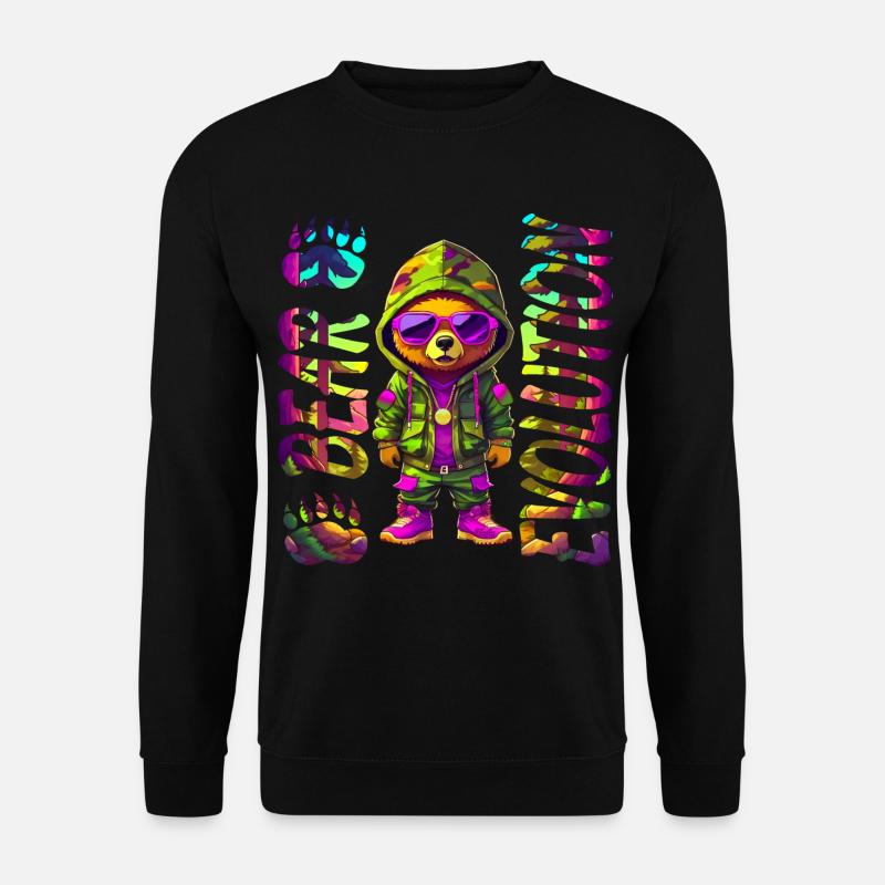 Entwicklung 1 - Unisex Pullover - Schwarz