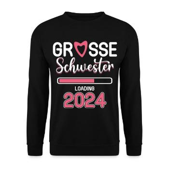 Grande soeur 2024 - Sweat-shirt Unisexe - noir - Devant - Alina (178cm) & Michal (187cm)
