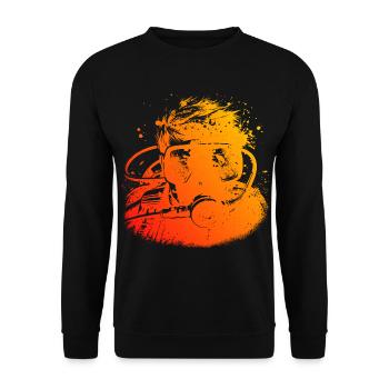 Plongeur Plongée sous-marine Plongée Plongée Hommes - Sweat-shirt Unisexe - noir - Devant - Alina (178cm) & Michal (187cm)