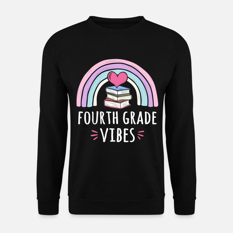 Vierte Klasse Stimmung - Unisex Pullover - Schwarz