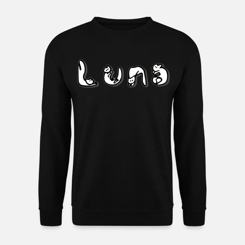 Luna - Unisex Pullover - Schwarz