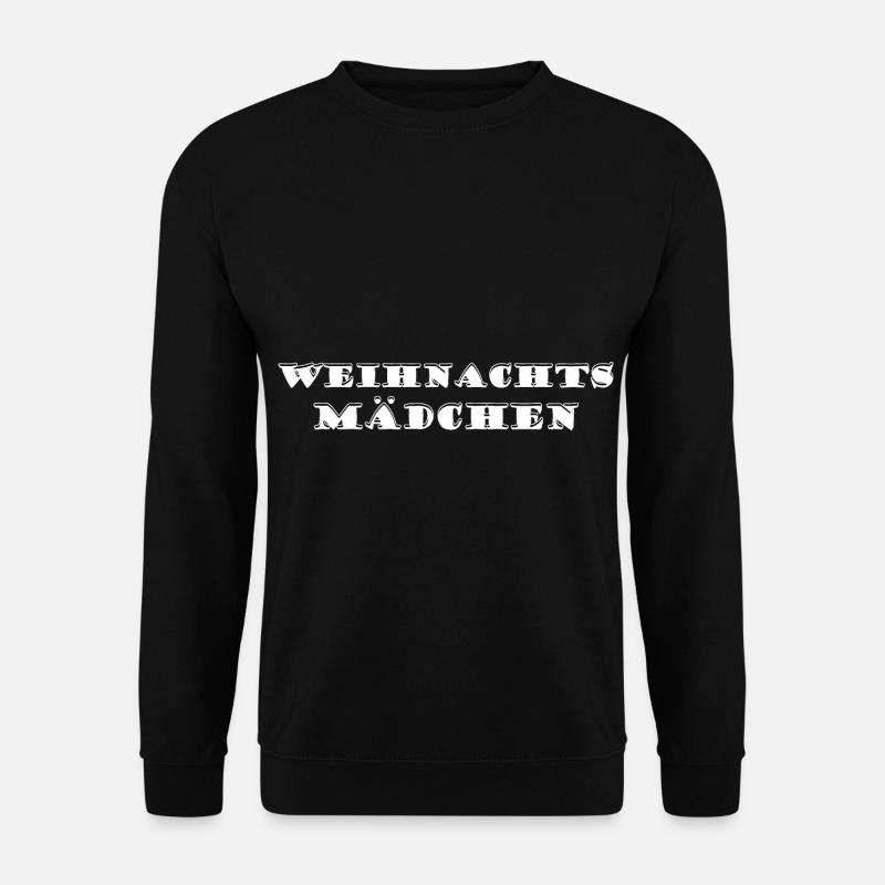 Frohe Weihnacht und besinnliches Heilig Abend - Unisex Pullover - Schwarz