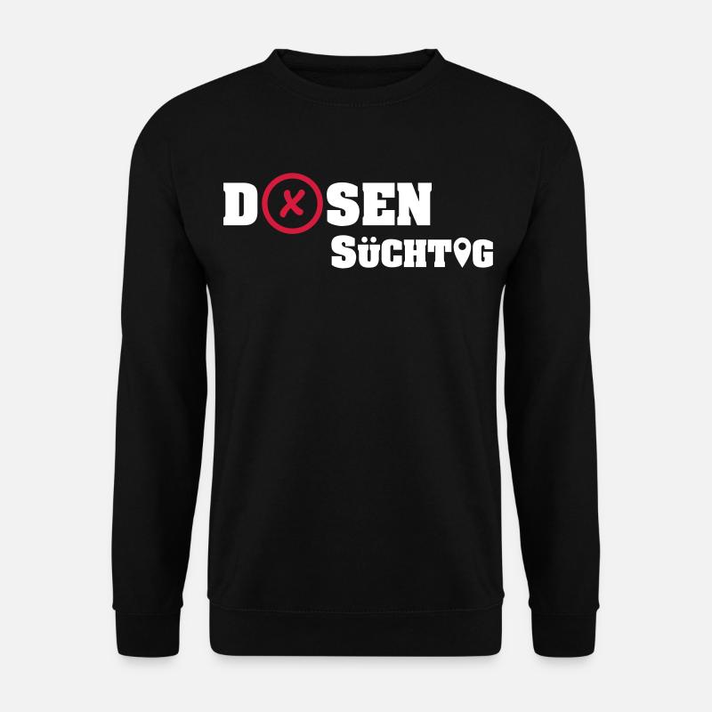 Geocacher: Dosensüchtig - Unisex Pullover - Schwarz