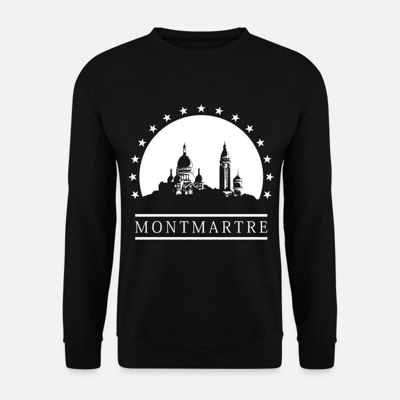 MONTMARTRE T-Shirt - Unisex Pullover - Schwarz