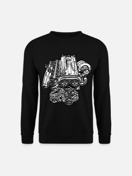 If one day the speed kills me.. / Paul Walker JDM - Unisex Pullover - Schwarz