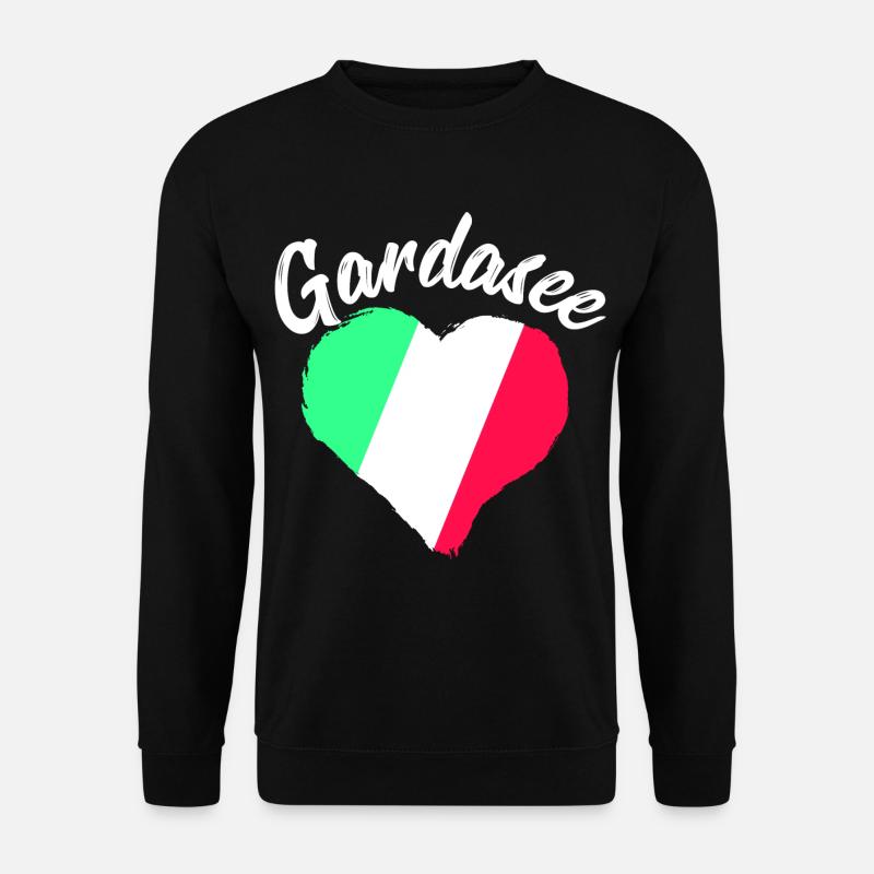 Gardasee Gardasee Urlaub - Unisex Pullover - Schwarz