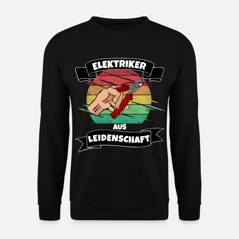 Elektriker - Unisex Pullover - Schwarz
