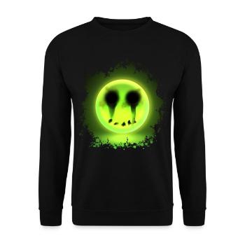 Glowmoji - Sweat-shirt Unisexe - noir - Devant - Alina (178cm) & Michal (187cm)