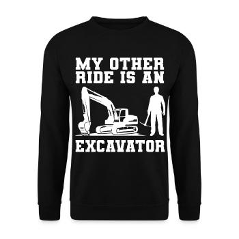 Gold Mining Gold Mine - Unisex Sweatshirt - black - Front - Alina (178cm) & Michal (187cm)