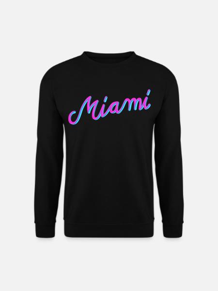 Miami - Unisex Pullover - Schwarz