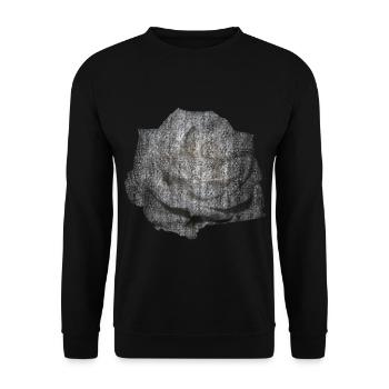 ROSE BLANCHE FLEUR BLANCHE - Sweat-shirt Unisexe - noir - Devant - Alina (178cm) & Michal (187cm)