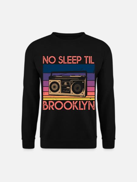 Pas de sommeil jusqu’à Brooklyn - Sweat-shirt Unisexe - noir
