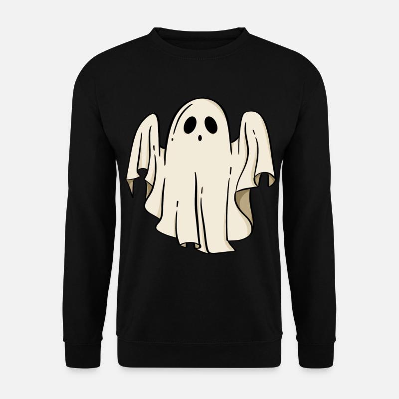 Geist Halloween - Unisex Pullover - Schwarz