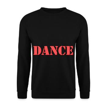 dance - Unisex Pullover - Schwarz - Vorne - Alina (178cm) & Michal (187cm)