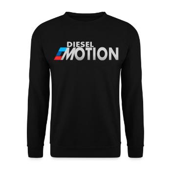 Diesel emotions - Unisex Sweatshirt - black - Front - Alina (178cm) & Michal (187cm)
