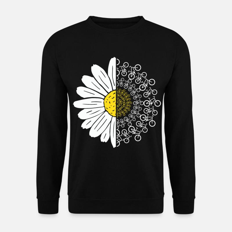 Fleur de vélo - Sweat-shirt Unisexe - noir