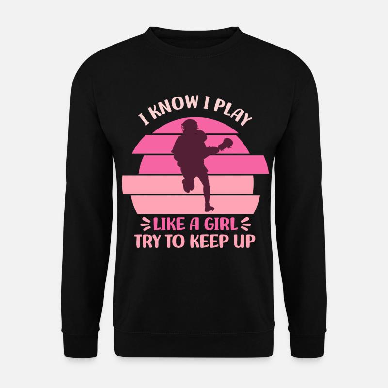 Lacrosse - Unisex Sweatshirt - black