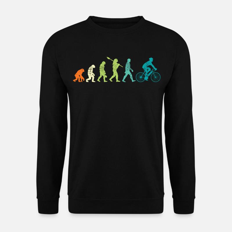 E Bikes E Bike Retro - Unisex Pullover - Schwarz