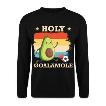 Soccer Player Kids Soccer Fan Funny - Unisex Sweatshirt - black - Front - Alina (178cm) & Michal (187cm)