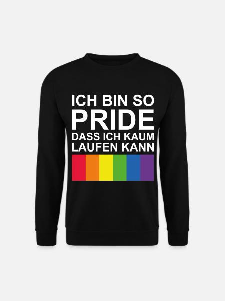 Rainbow Pride - Unisex Sweatshirt - black
