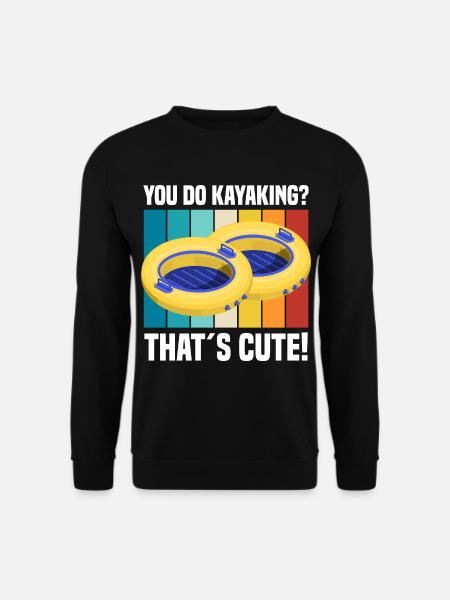 Rafting - Unisex Pullover - Schwarz