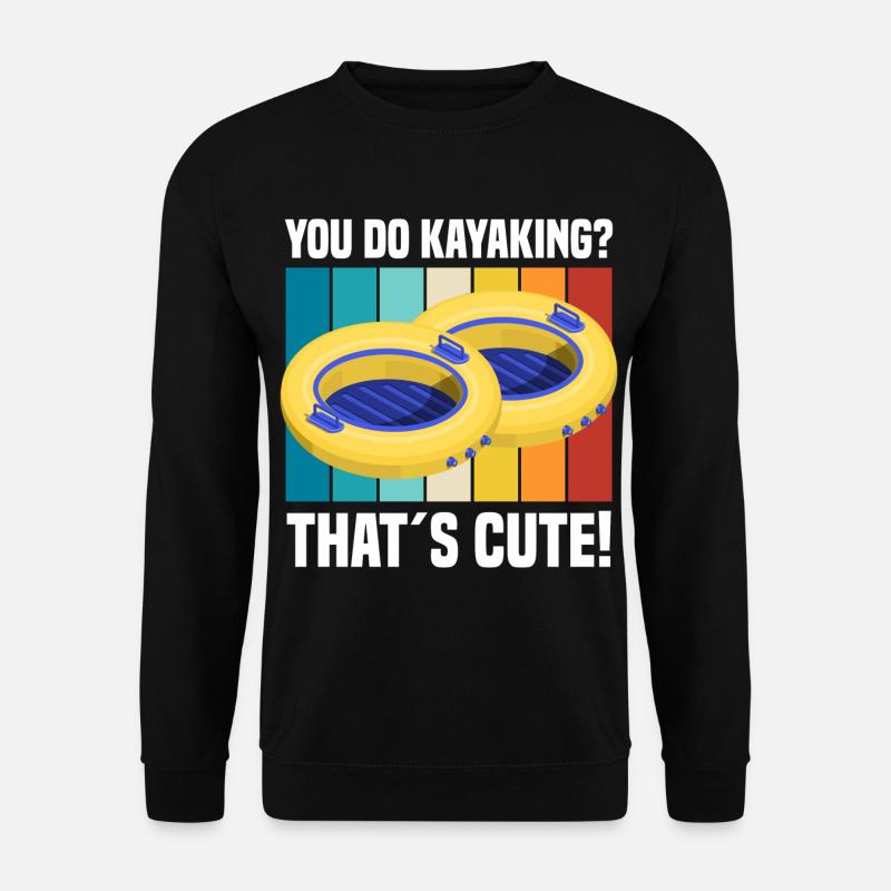 Rafting - Unisex Pullover - Schwarz