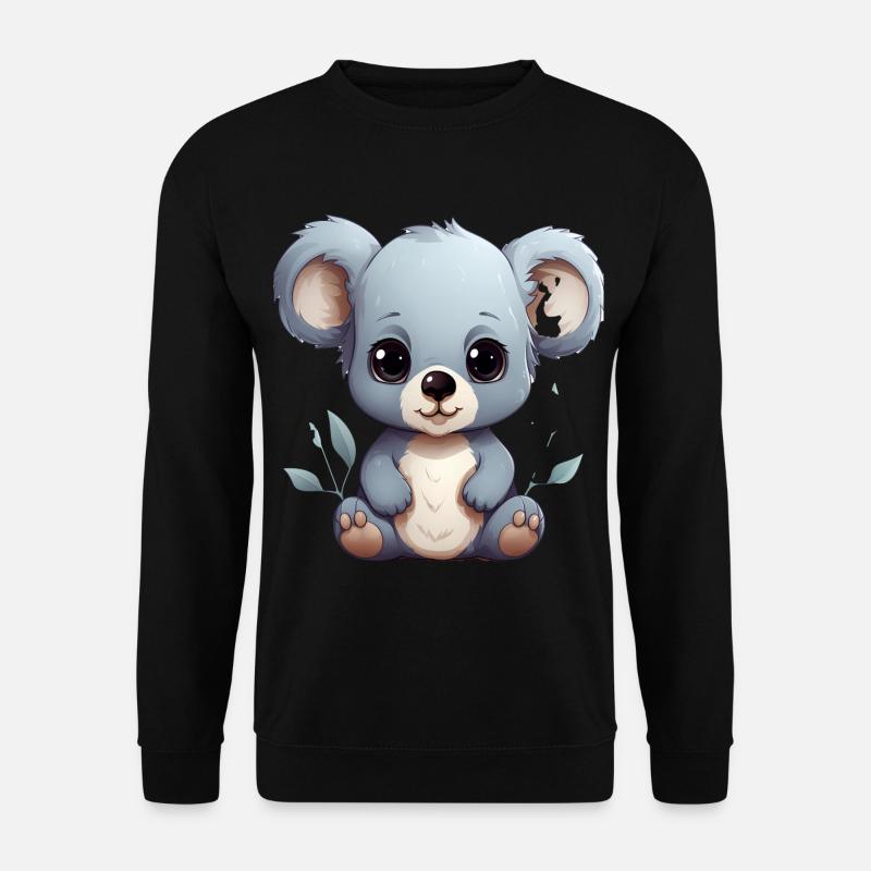 Cute Koala Baby - Unisex Pullover - Schwarz