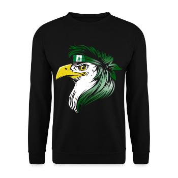 Norfolk Island - Unisex Sweatshirt - black - Front - Alina (178cm) & Michal (187cm)