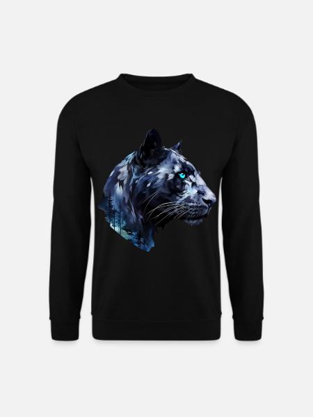 Panther - Unisex Pullover - Schwarz