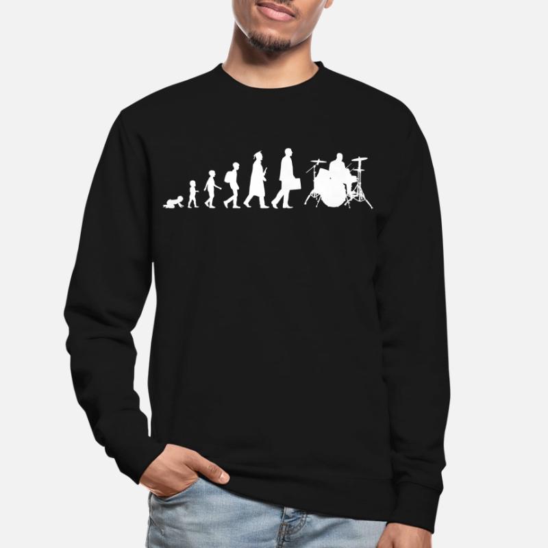 Évolution du batteur Sweat-shirt Unisexe