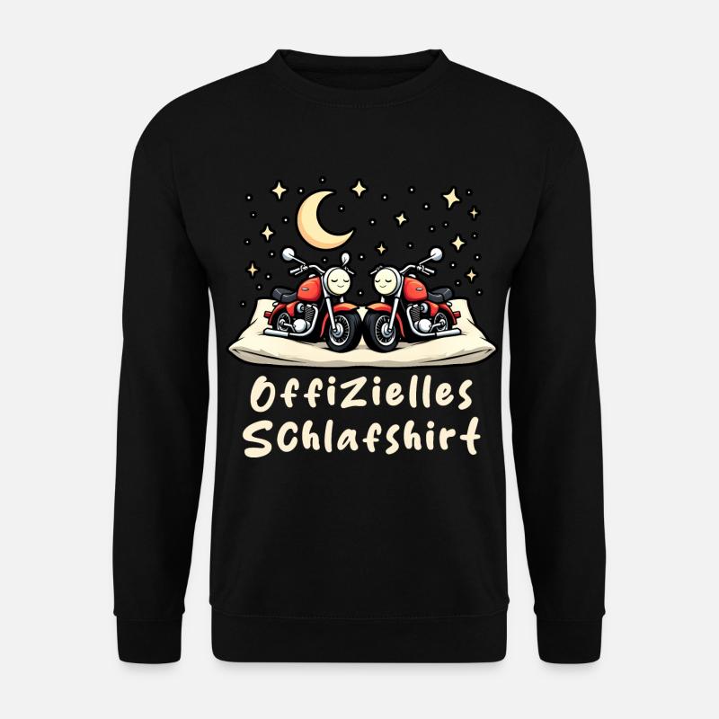 offizielles schlafshirt pärchen simson s51Moto - Unisex Pullover - Schwarz