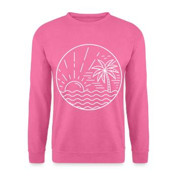 Sunset Circle - Unisex Pullover - Pink - Vorne